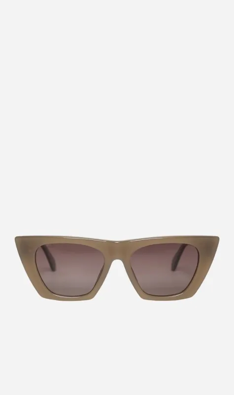 Anine Bing | Paris Sunglasses - Dark Olive sold by Sisters & Co