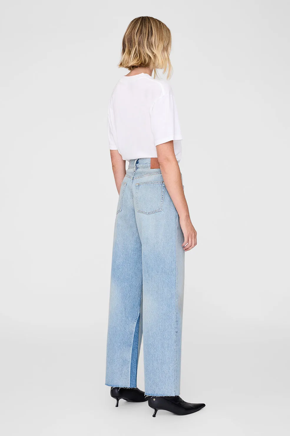 Anine Bing | Walker Tee AB Leopard - Ivory sold by Sisters & Co product image thumbnail 2