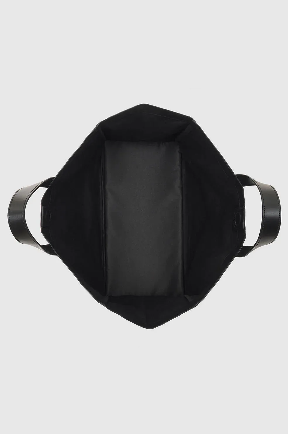 Anine Bing | Large Rio Tote - Black Recycled Leather sold by Sisters & Co product image thumbnail 4