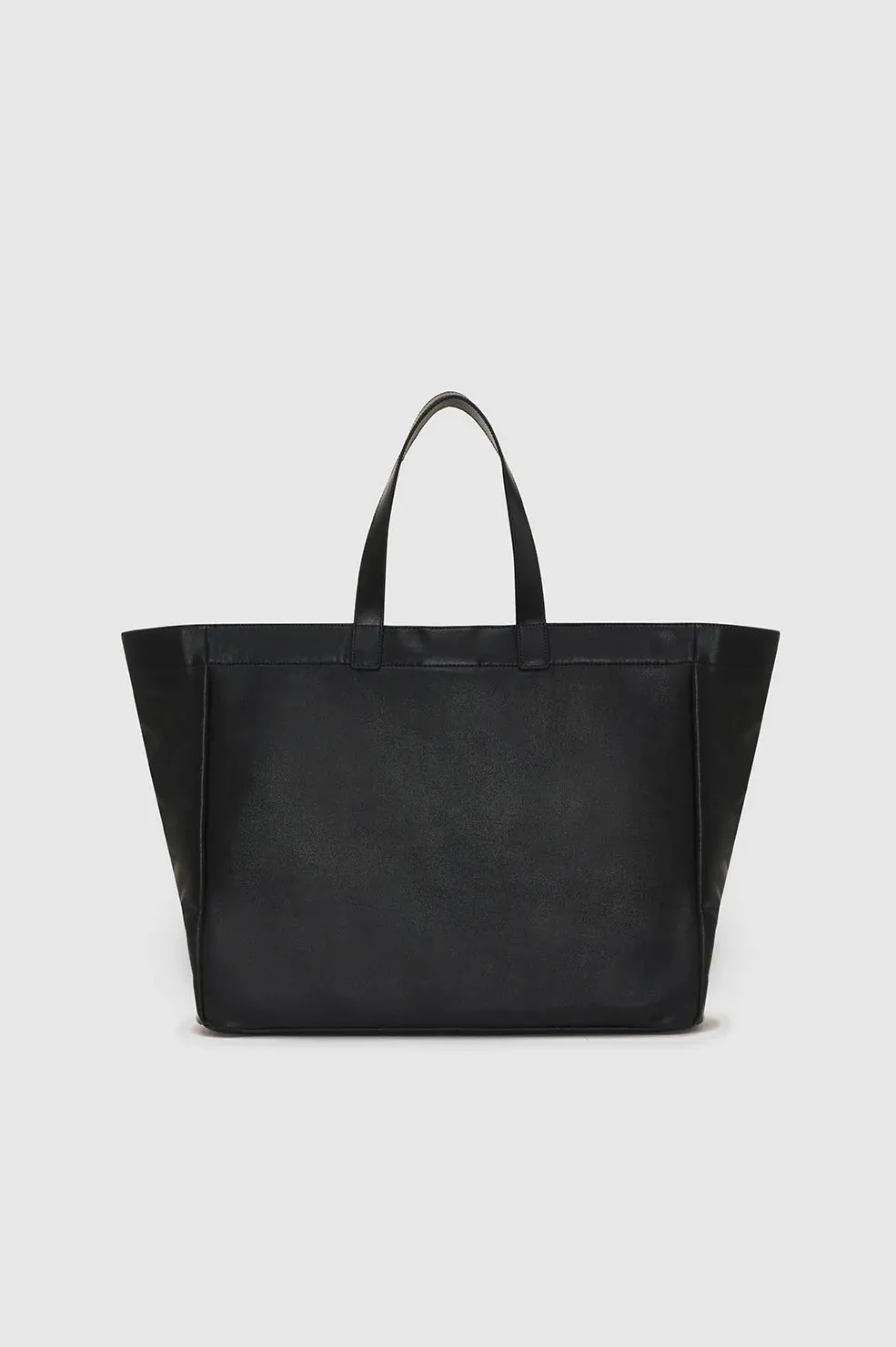 Anine Bing | Large Rio Tote - Black Recycled Leather sold by Sisters & Co product image thumbnail 3