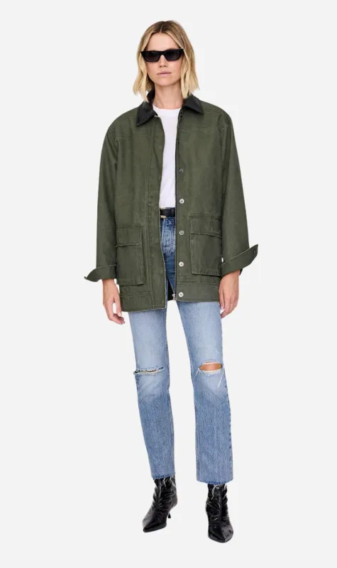 Anine Bing | Sean Jacket - Army Green sold by Sister & Co