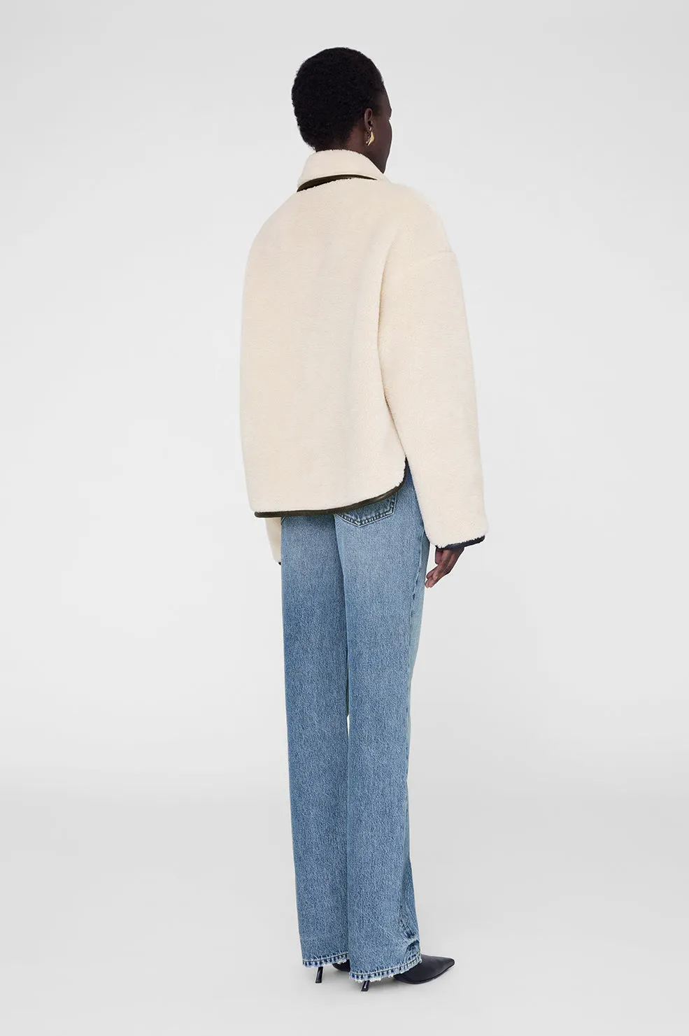 Anine Bing | Camden Jacket - Cream sold by Sisters & Co product image thumbnail 2