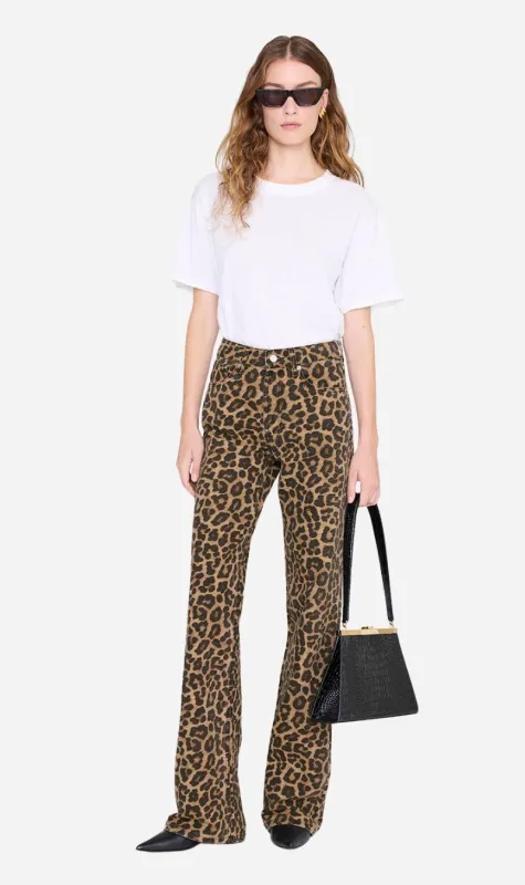 Anine Bing | Hugh Jean - Black & Brown Leopard sold by Sisters & Co