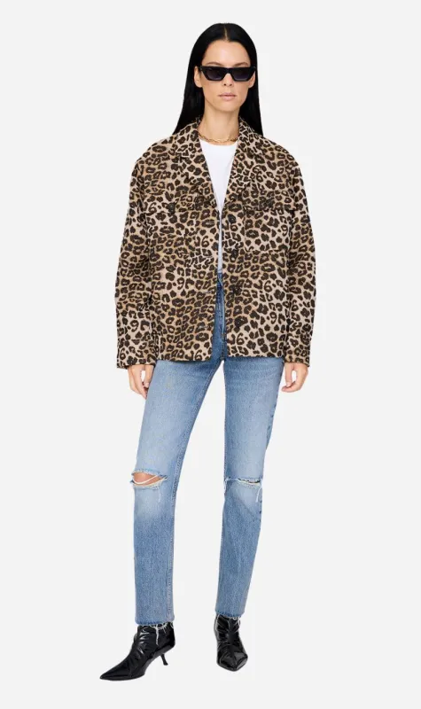 Anine Bing | Flynn Jacket - Leopard sold by Sister & Co