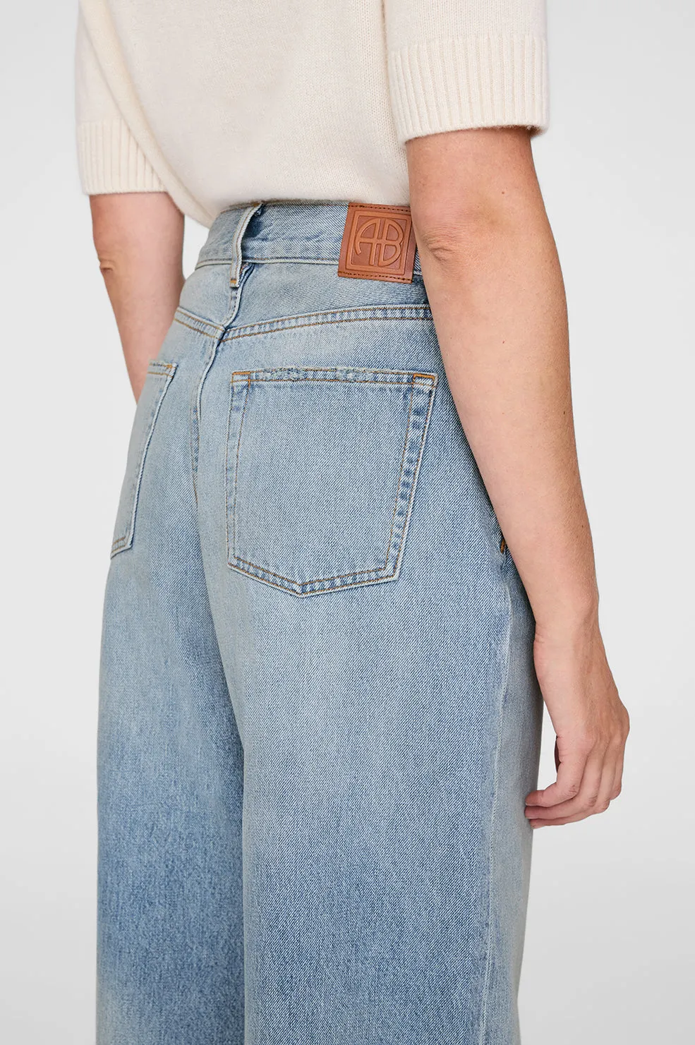 Anine Bing | Manon Jean - Tux Blue sold by Sisters & Co product image thumbnail 4