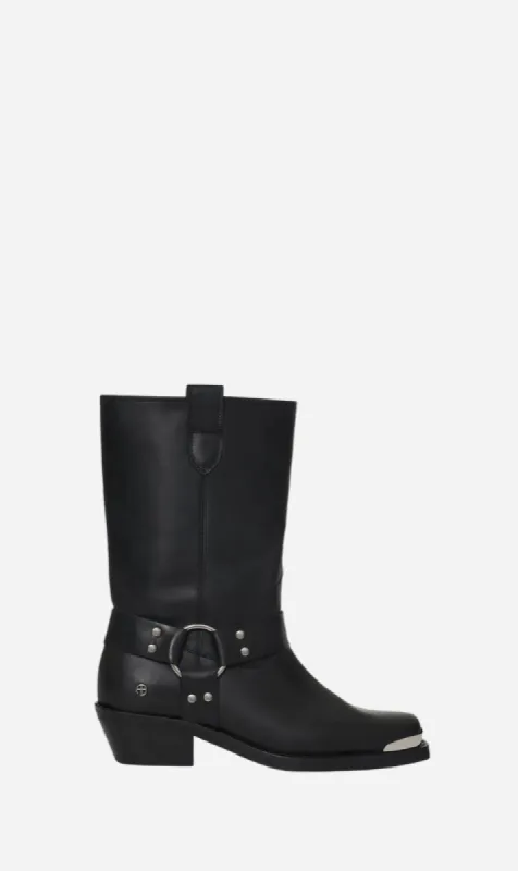 Anine Bing | Ryder Boots - Black sold by Sister & Co