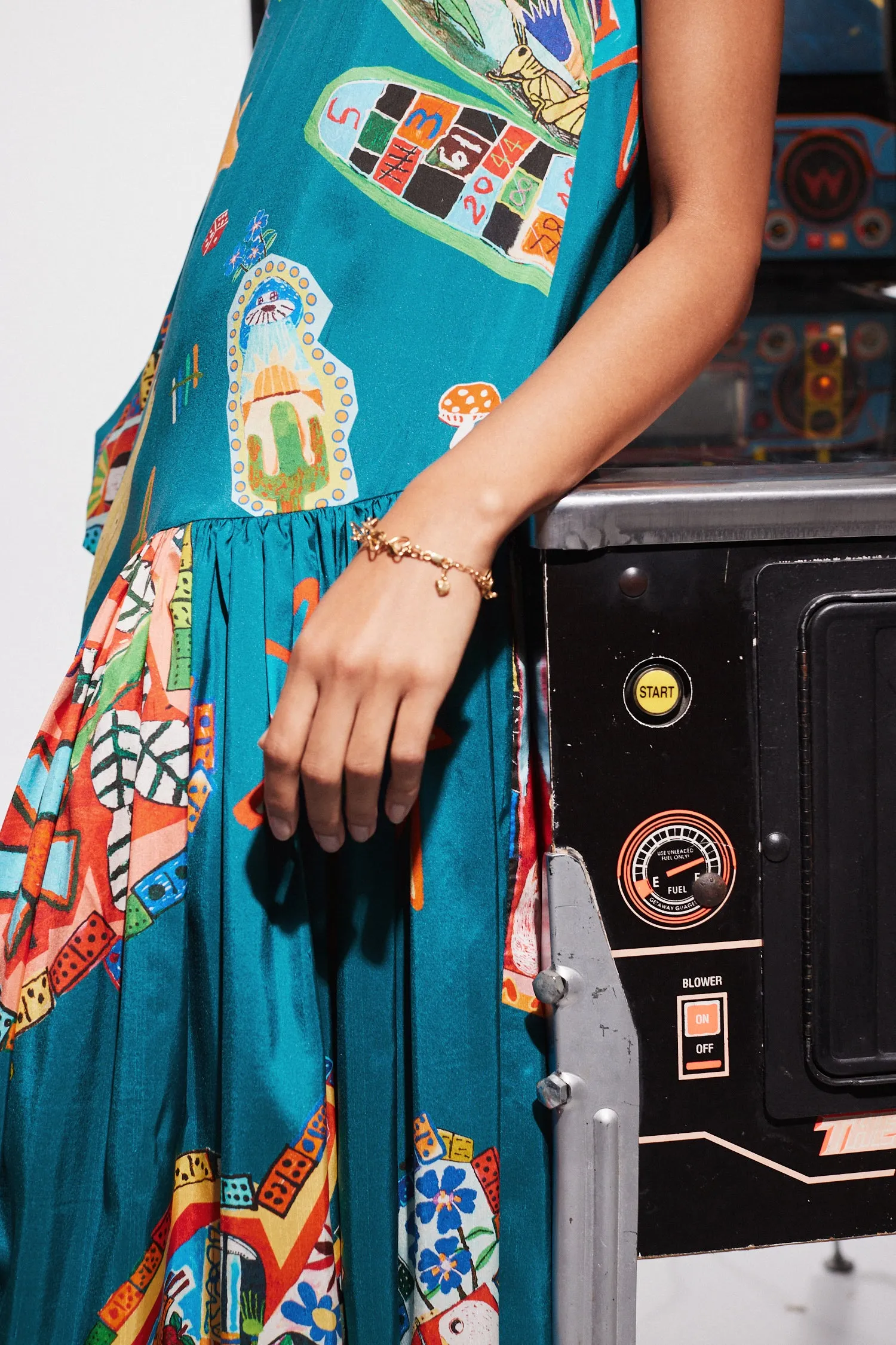 ALEMAIS | Rollers Gown - Print sold by Sister & Co product image thumbnail 3