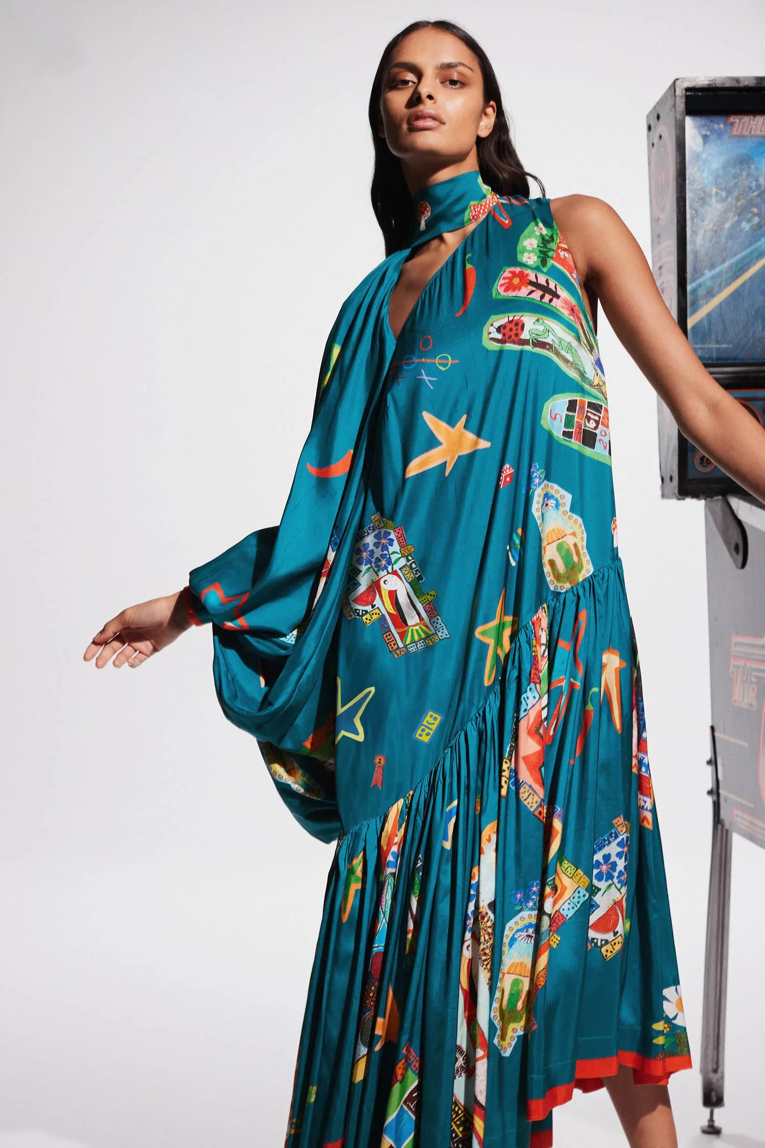 ALEMAIS | Rollers Gown - Print sold by Sister & Co product image thumbnail 5