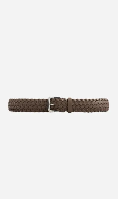 A.Emery | Kya Braided Belt - Sable sold by Sister & Co