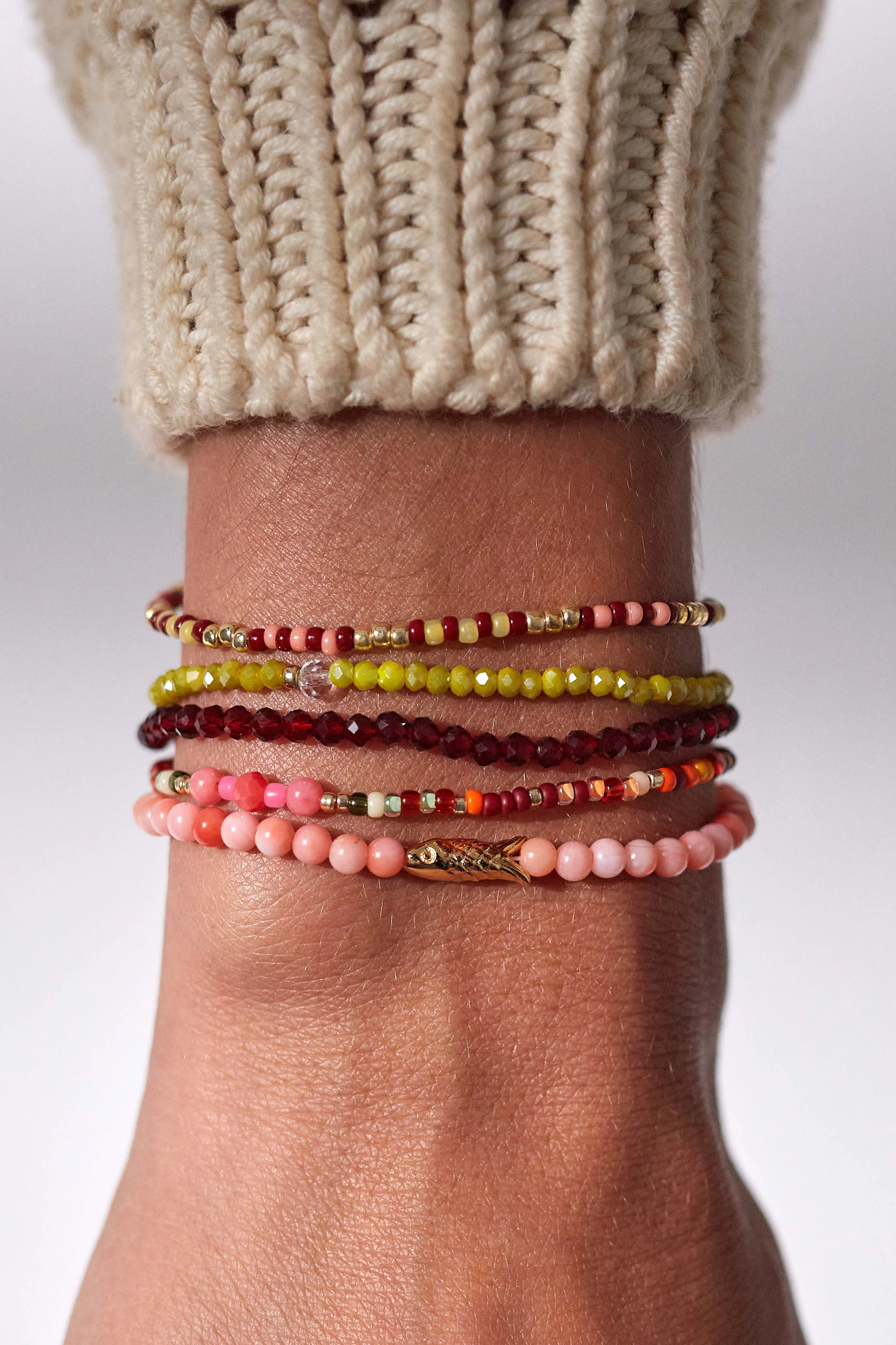 Anni Lu | Cosmic Cactus Braclet - Pale Olive sold by Sisters & Co product image thumbnail 2