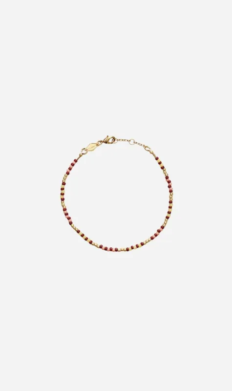 Anni Lu | Bundoran Bracelet - Terracotta sold by Sister & Co