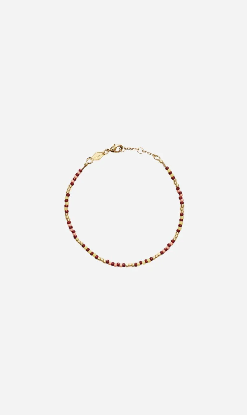 Anni Lu | Bundoran Bracelet - Terracotta sold by Sisters & Co