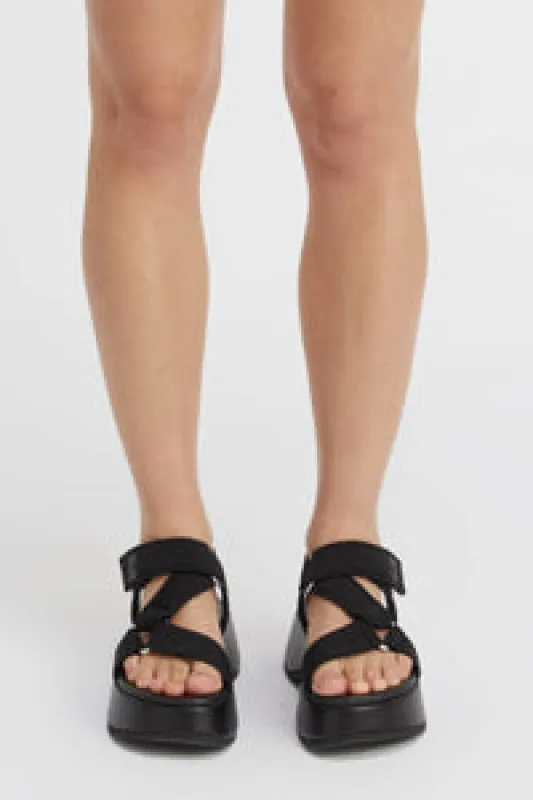 Camilla and Marc | Romy Hiking Sandal - Black sold by Sisters & Co