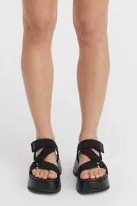 Camilla and Marc | Romy Hiking Sandal - Black sold by Sisters & Co