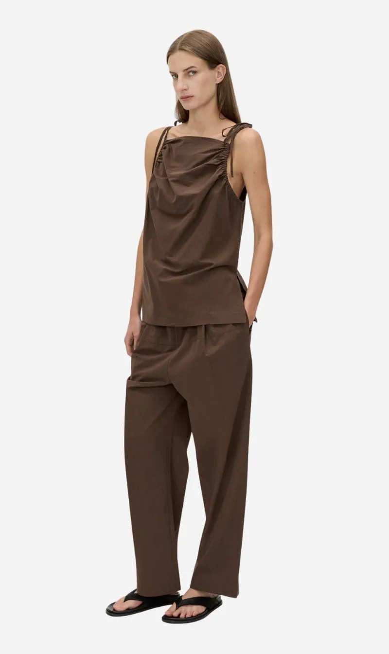 Camilla and Marc | Serra Pant - Chocolate sold by Sisters & Co