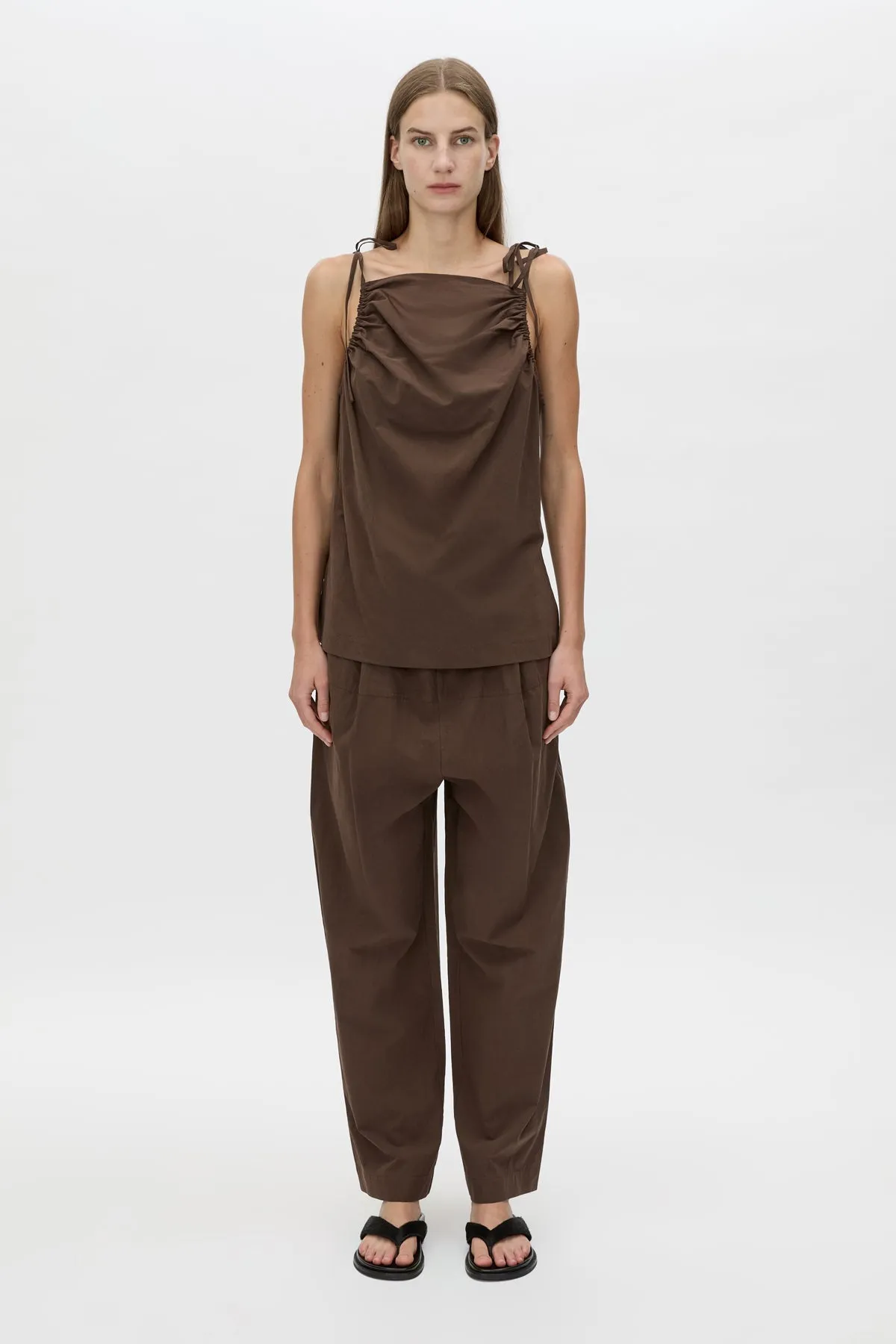 Camilla and Marc | Serra Pant - Chocolate sold by Sisters & Co product image thumbnail 3