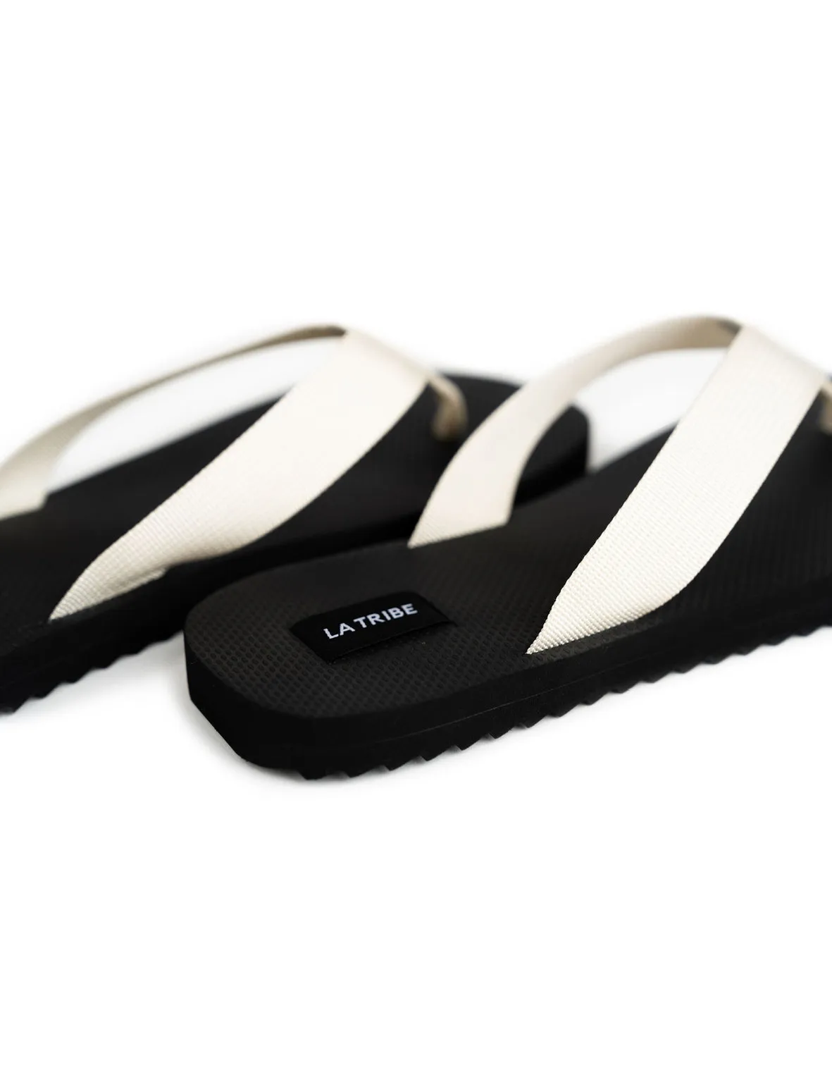 La Tribe | Canvas Thong - Cream sold by Sisters & Co product image thumbnail 4