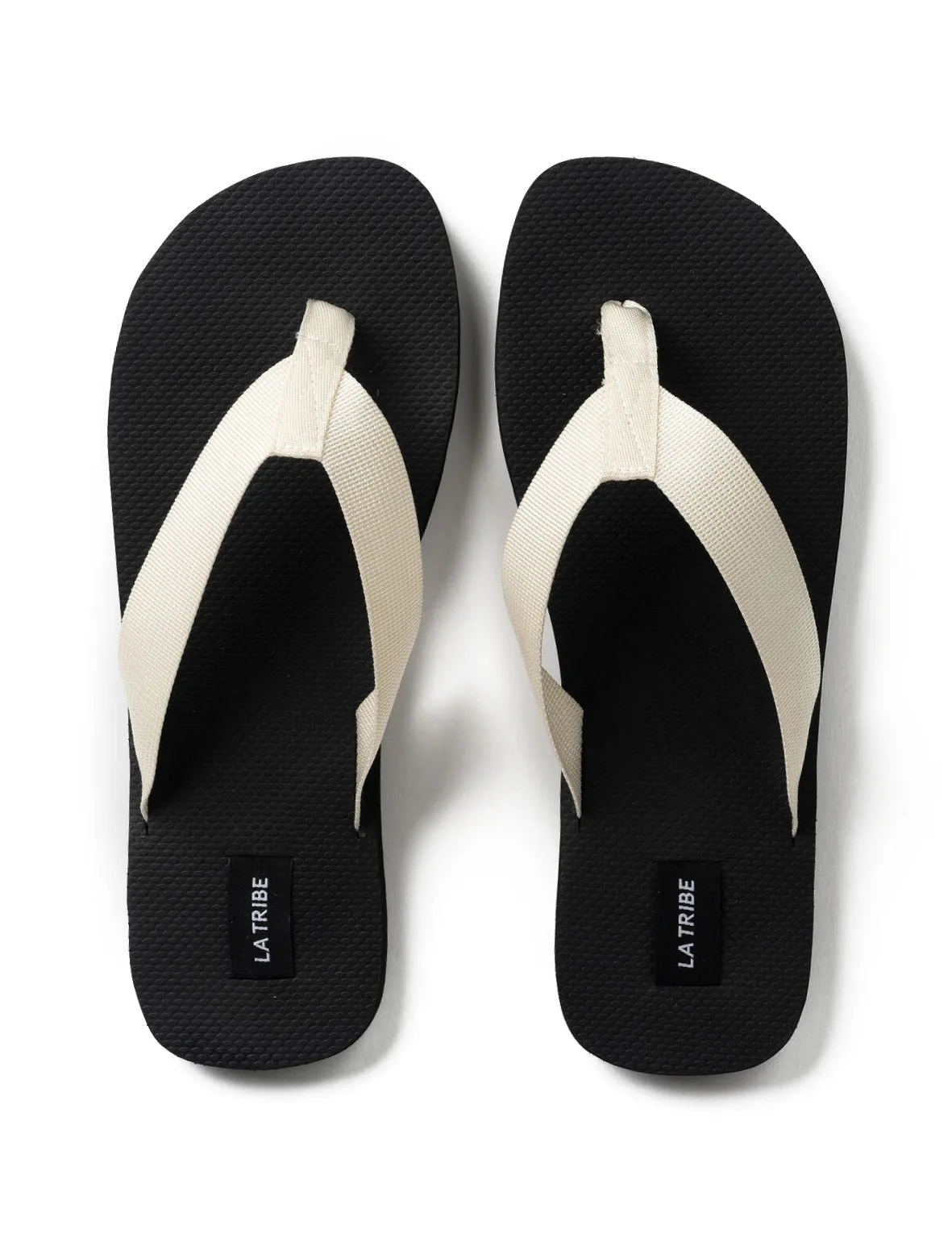 La Tribe | Canvas Thong - Cream sold by Sisters & Co product image thumbnail 2