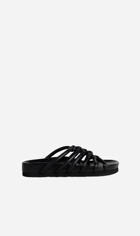 La Tribe | Mara Slide - Black sold by Sister & Co
