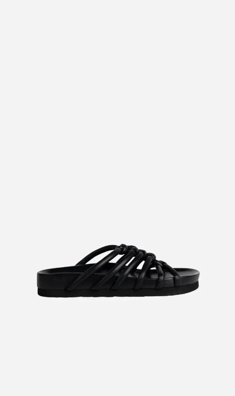 La Tribe | Mara Slide - Black sold by Sister & Co