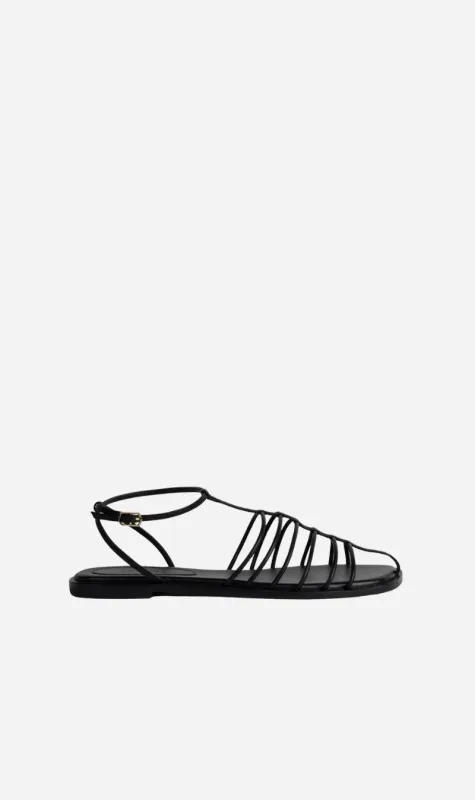 La Tribe | Fisherman Flat - Black sold by Sister & Co