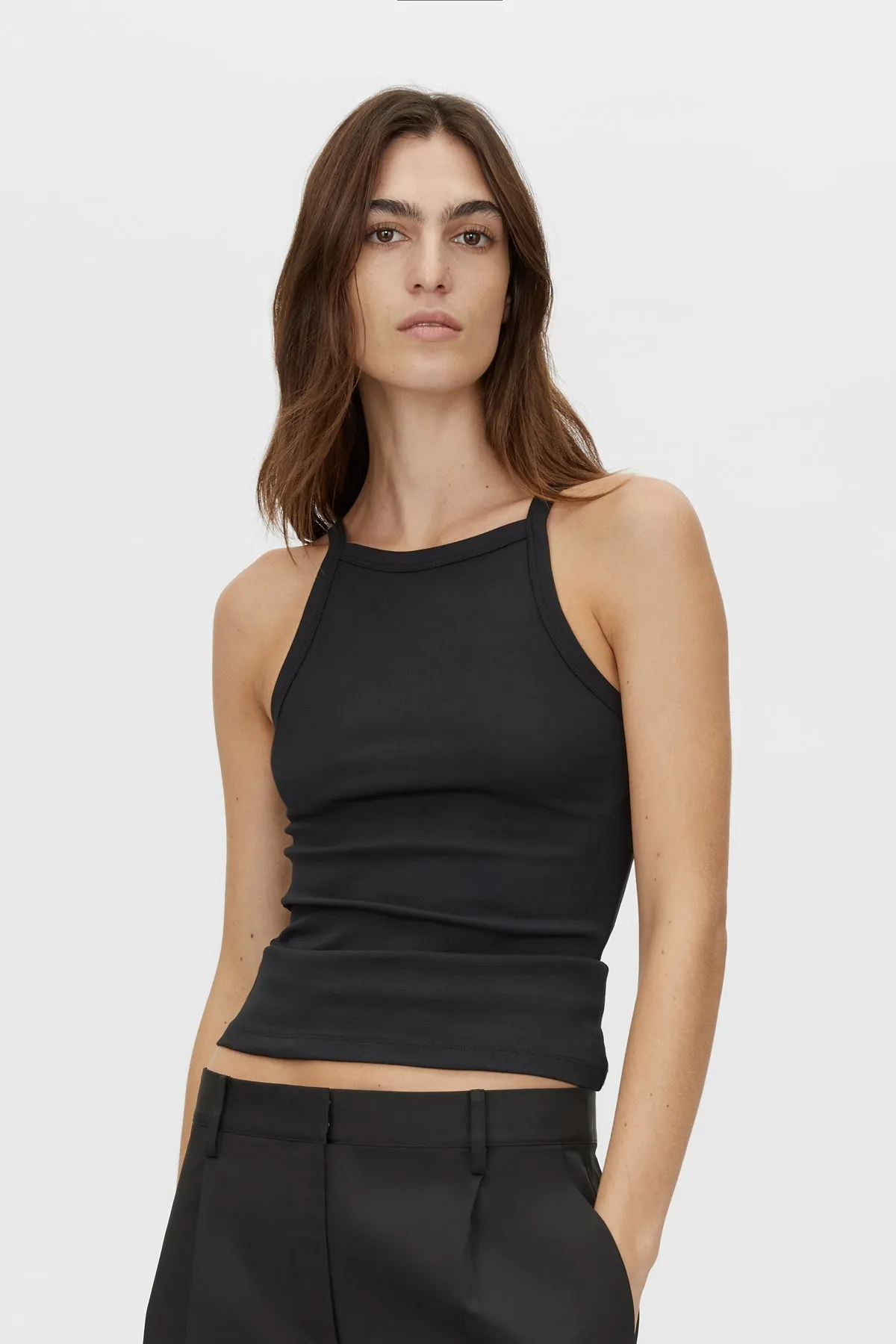 Camilla and Marc | Alba Spaghetti Strap Tank - Black sold by Sisters & Co product image thumbnail 2