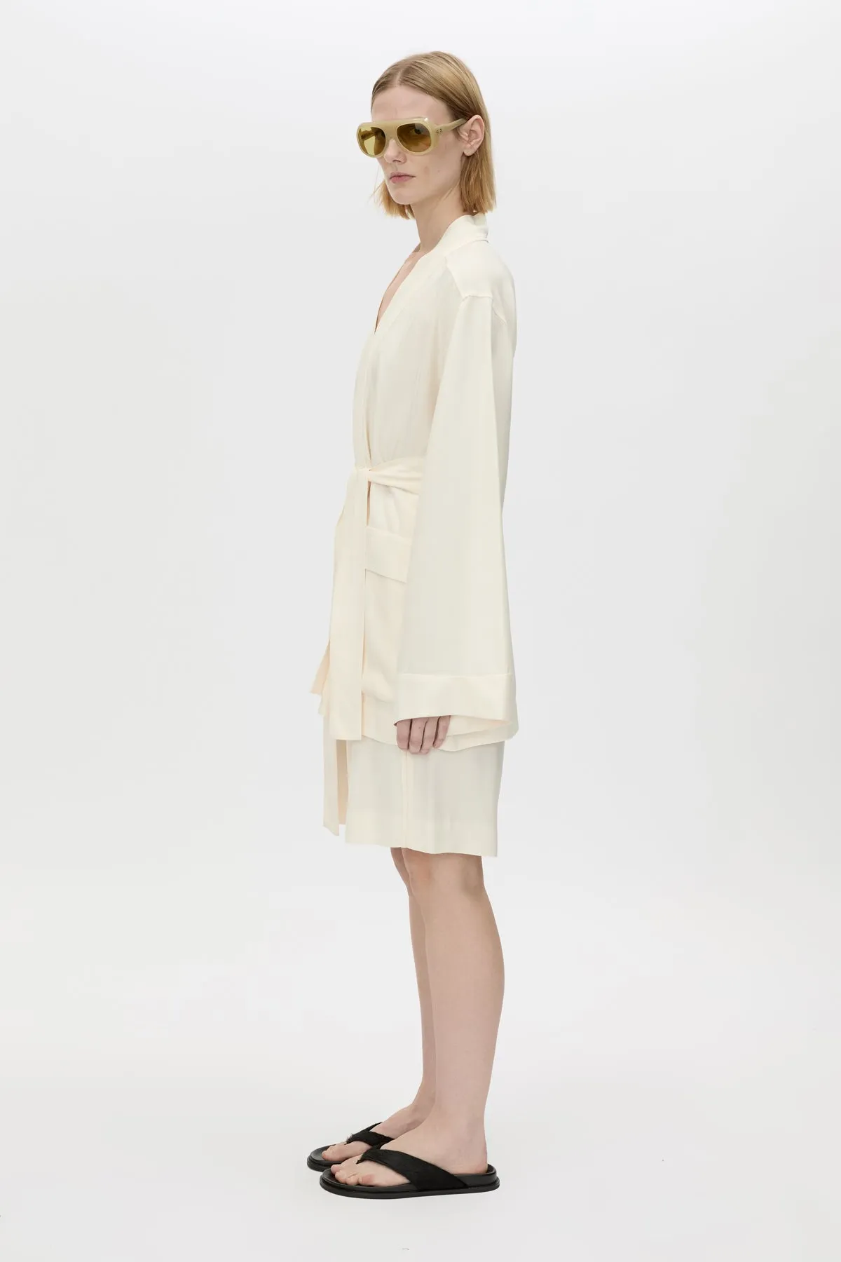 Camilla and Marc | Lazaro Soft Jacket - Cream sold by Sisters & Co product image thumbnail 3