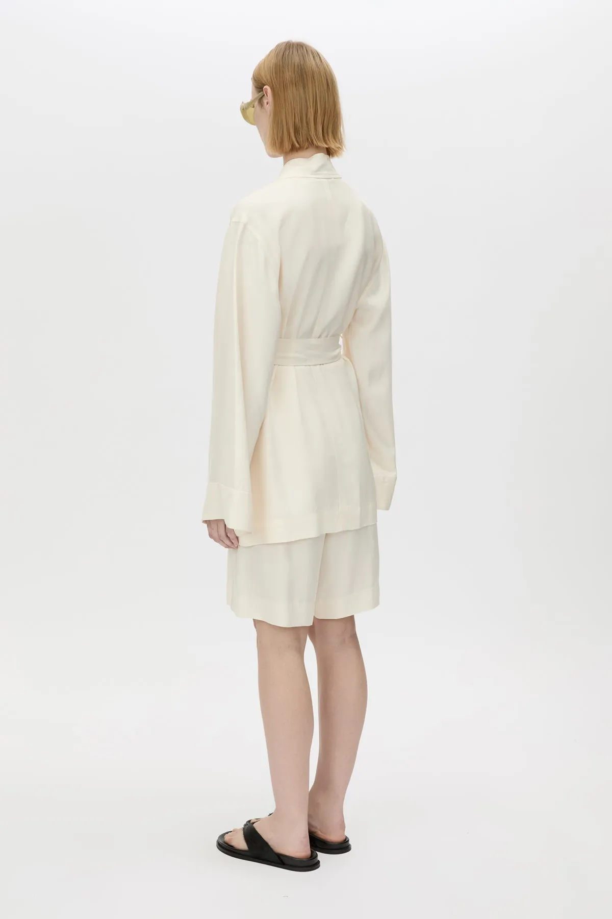Camilla and Marc | Lazaro Soft Jacket - Cream sold by Sisters & Co product image thumbnail 4