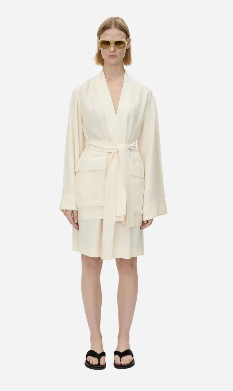 Camilla and Marc | Lazaro Soft Jacket - Cream sold by Sisters & Co