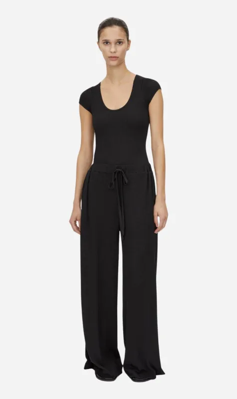 Camilla and Marc | Cali Cap Sleeve Bodysuit - Black sold by Sister & Co