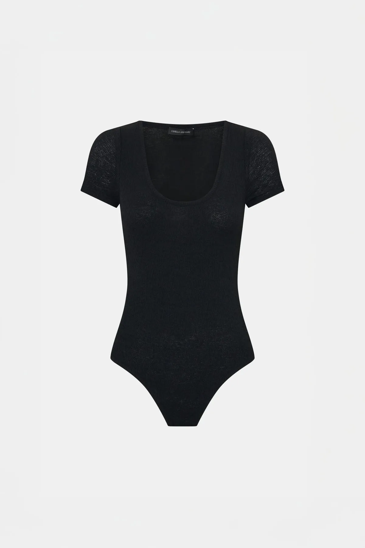 Camilla and Marc | Cali Cap Sleeve Bodysuit - Black sold by Sisters & Co product image thumbnail 5