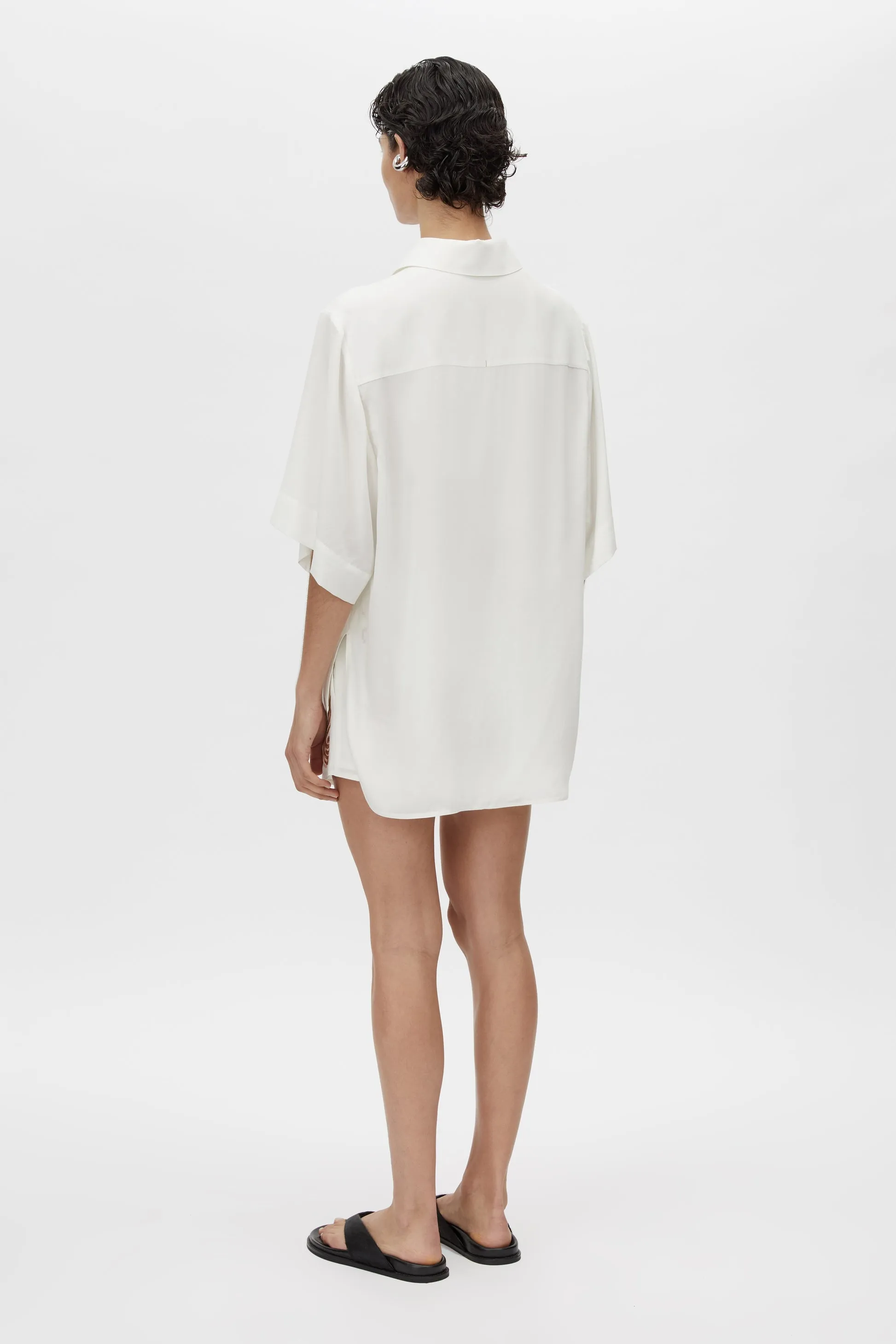 Camilla and Marc | Frida Shirt - Cream Print sold by Sisters & Co product image thumbnail 3