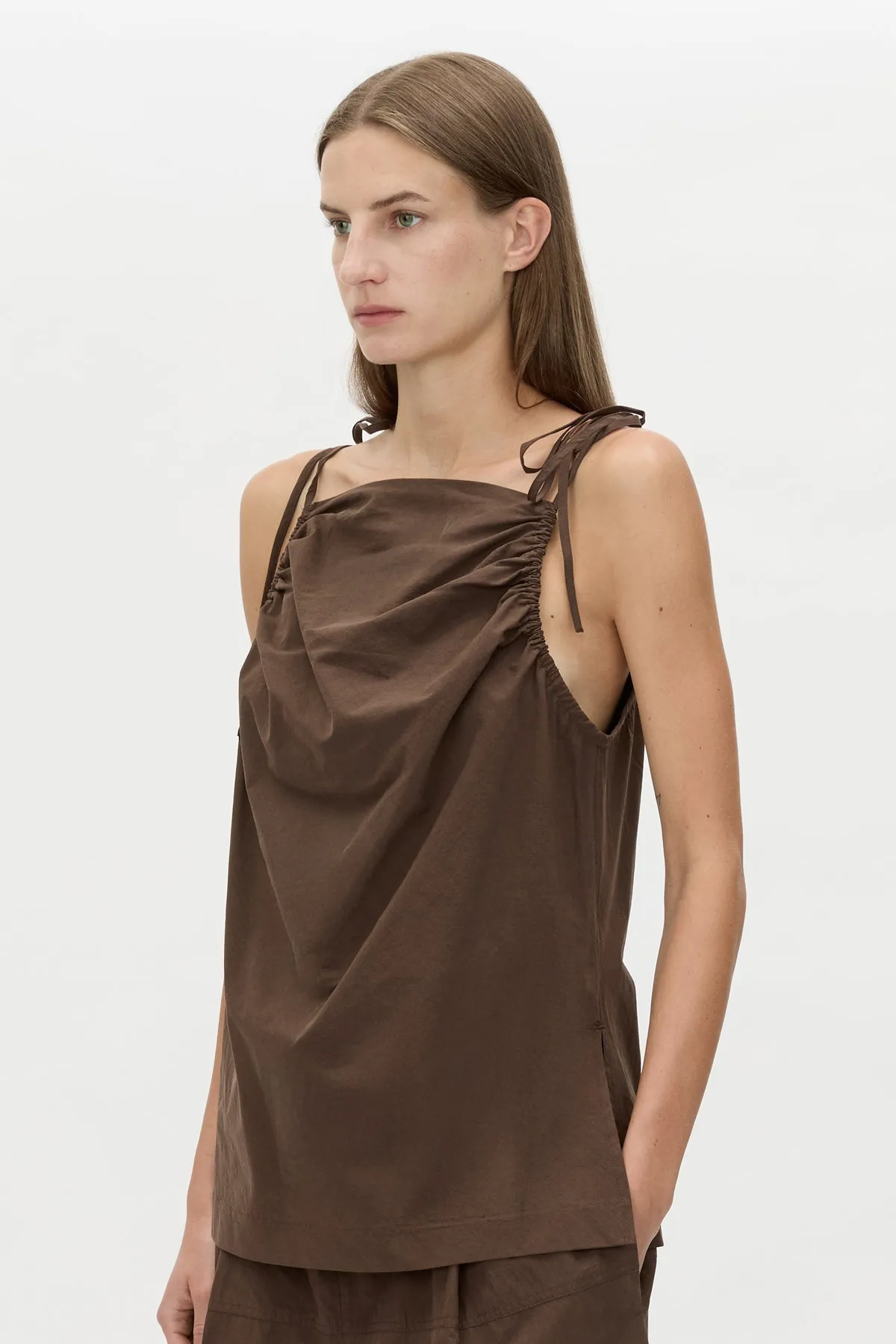 Camilla and Marc | Serra Top - Chocolate sold by Sisters & Co product image thumbnail 3