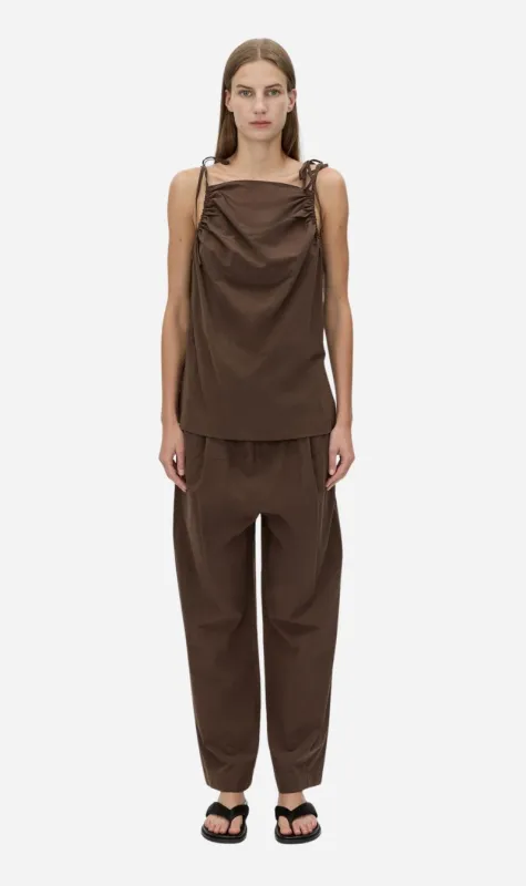 Camilla and Marc | Serra Top - Chocolate sold by Sisters & Co