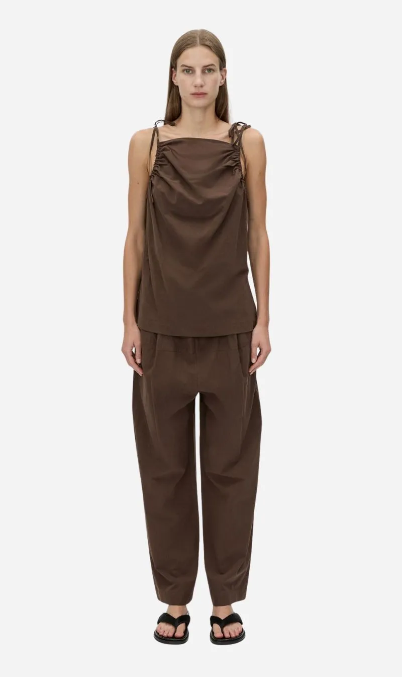 Camilla and Marc | Serra Top - Chocolate sold by Sisters & Co