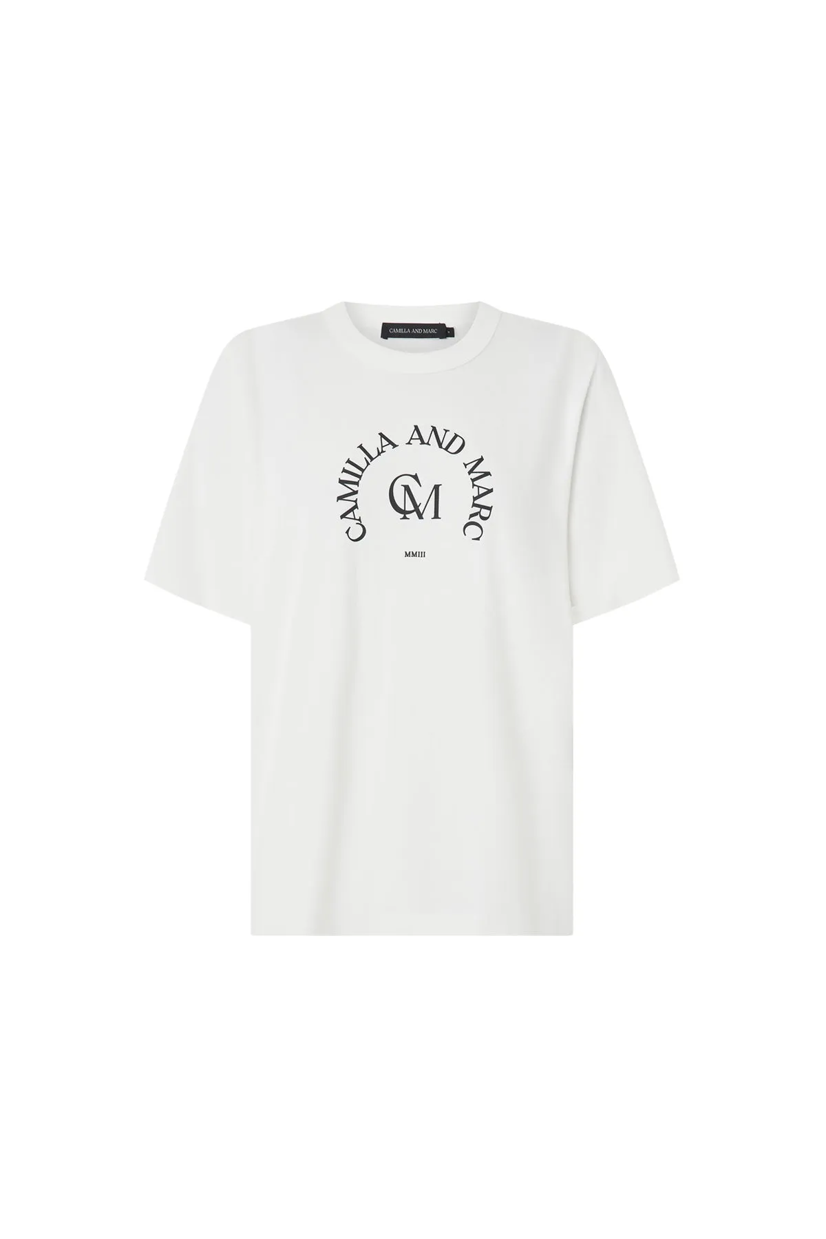 Camilla and Marc | Karine Graphic Tee - Soft White sold by Sisters & Co product image thumbnail 5