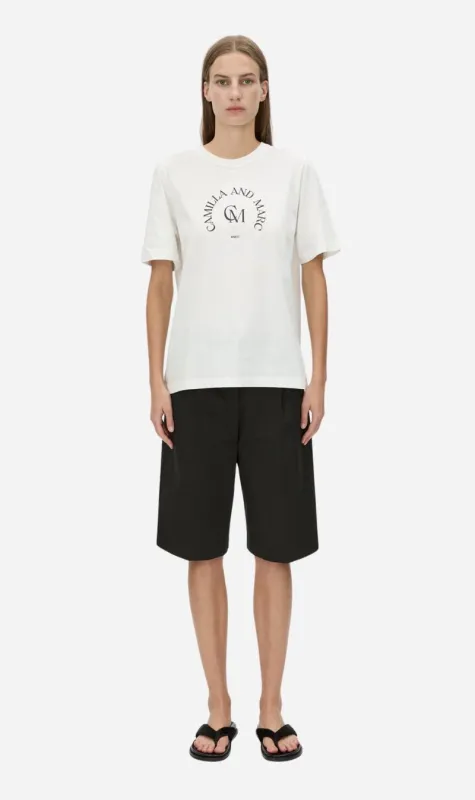 Camilla and Marc | Karine Graphic Tee - Soft White sold by Sister & Co