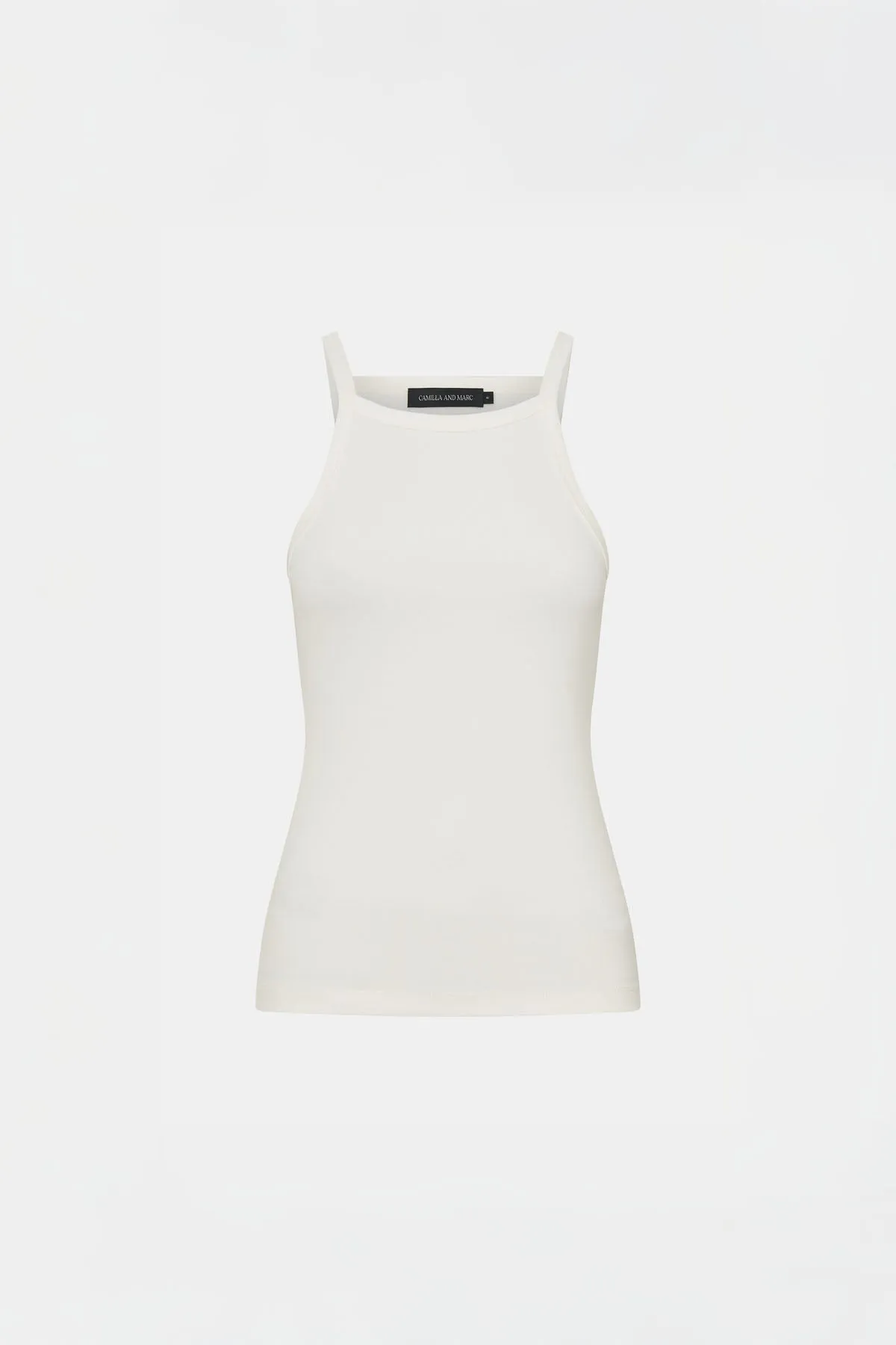 Camilla and Marc | Alba Spaghetti Strap Tank - Soft White sold by Sisters & Co product image thumbnail 5