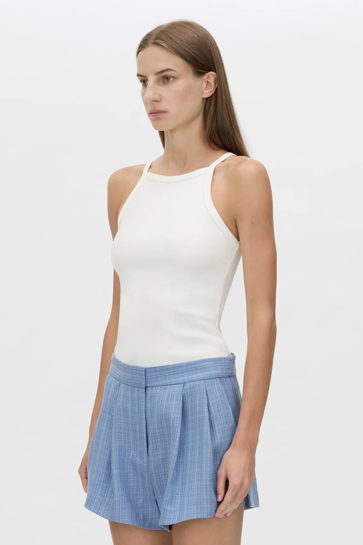 Camilla and Marc | Alba Spaghetti Strap Tank - Soft White sold by Sisters & Co product image thumbnail 2