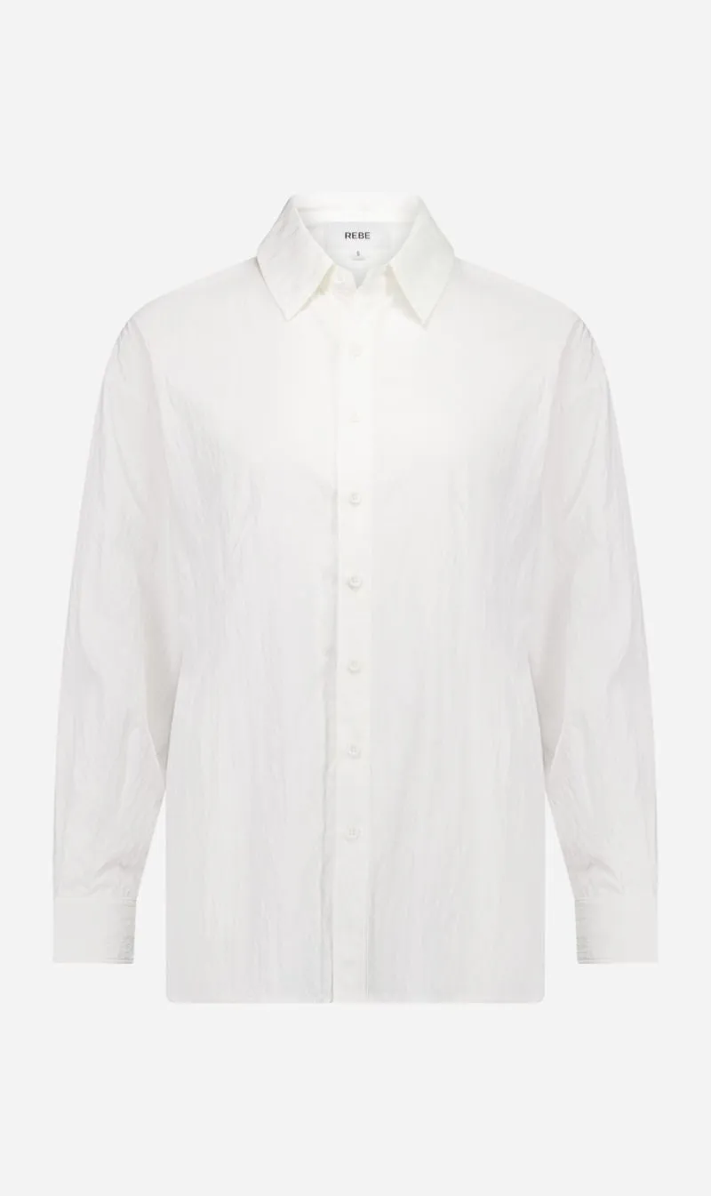 Rebe | Painter Shirt - Off White sold by Sisters & Co product image thumbnail 3