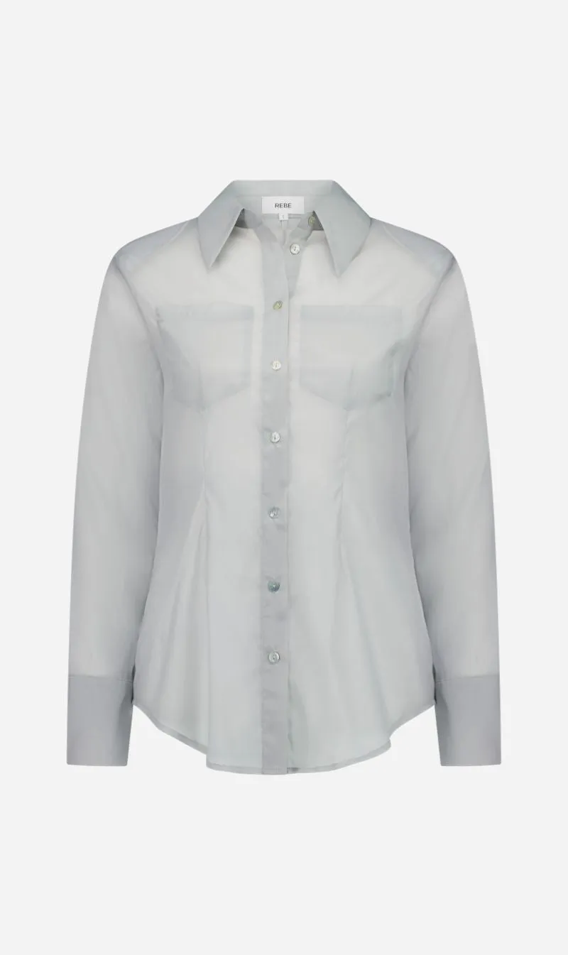 Rebe | Ralph Shirt - Sea Foam sold by Sisters & Co product image thumbnail 3