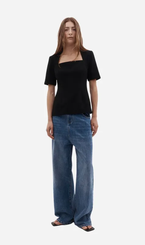 Rebe | Elise Top - Black sold by Sister & Co