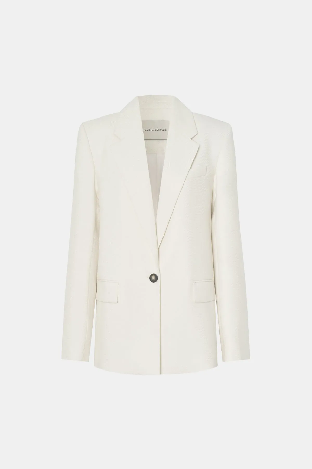 Camilla and Marc | Cobble Blazer - Cream sold by Sister & Co product image thumbnail 5
