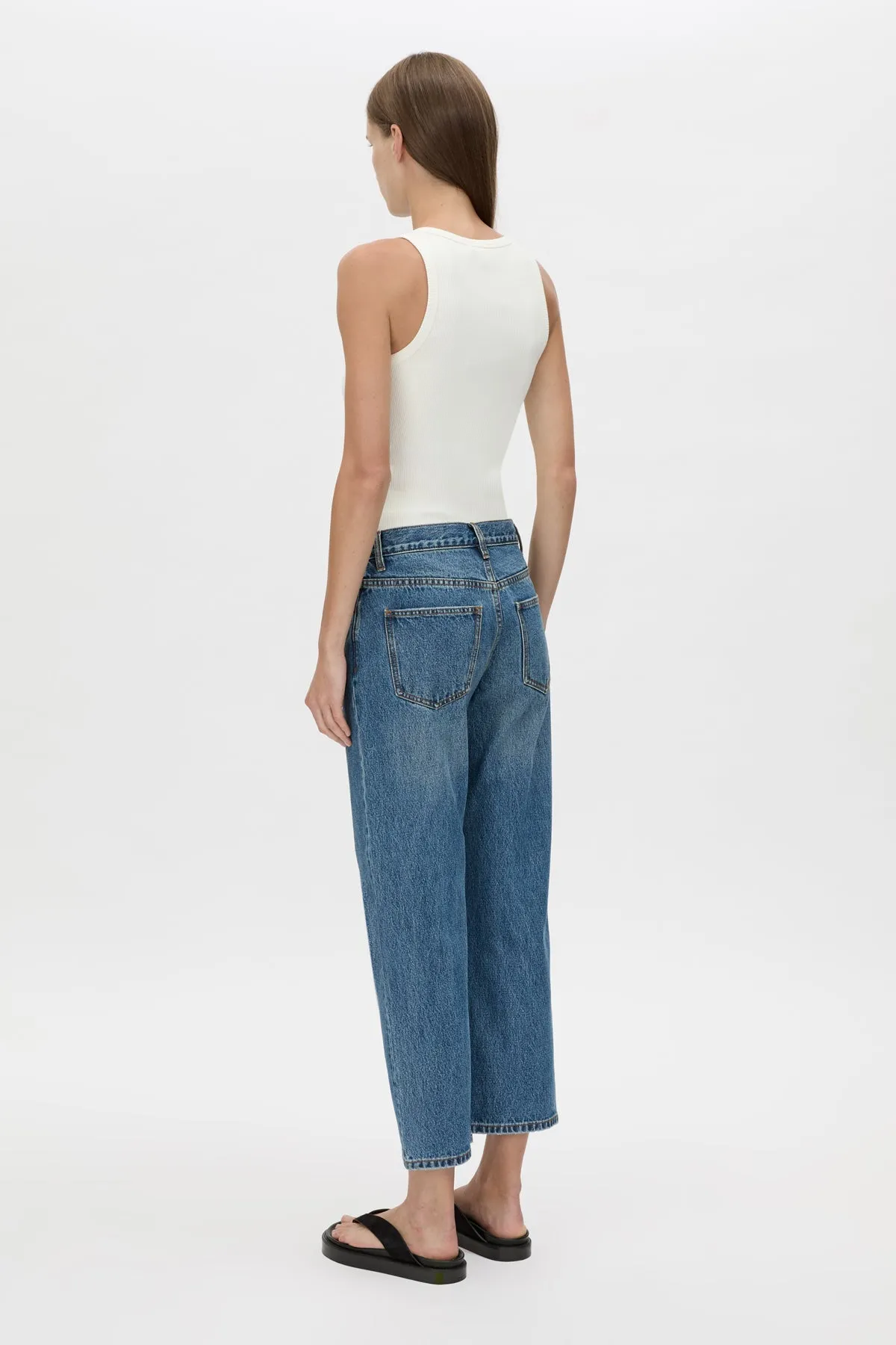 Camilla and Marc | Nora Button Down Tank - Soft White sold by Sisters & Co product image thumbnail 4