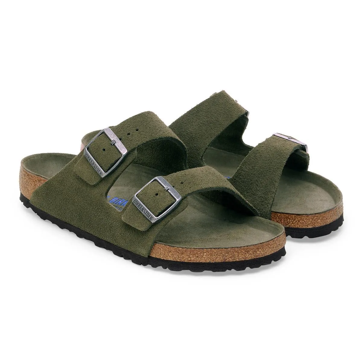 Birkenstock | Arizona Soft Foot Bed Suede Reg - Thyme sold by Sisters & Co product image thumbnail 4