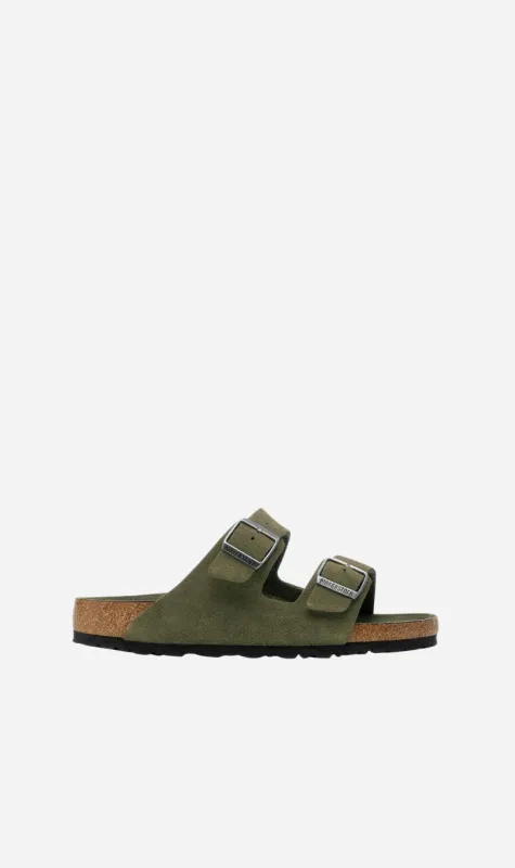 Birkenstock | Arizona Soft Foot Bed Suede Reg - Thyme made by Birkenstock