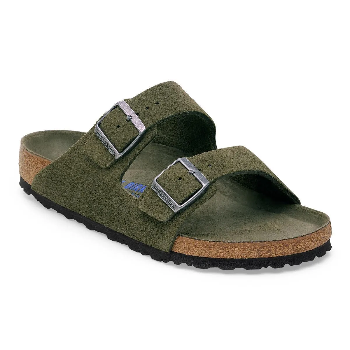 Birkenstock | Arizona Soft Foot Bed Suede Reg - Thyme sold by Sisters & Co product image thumbnail 2