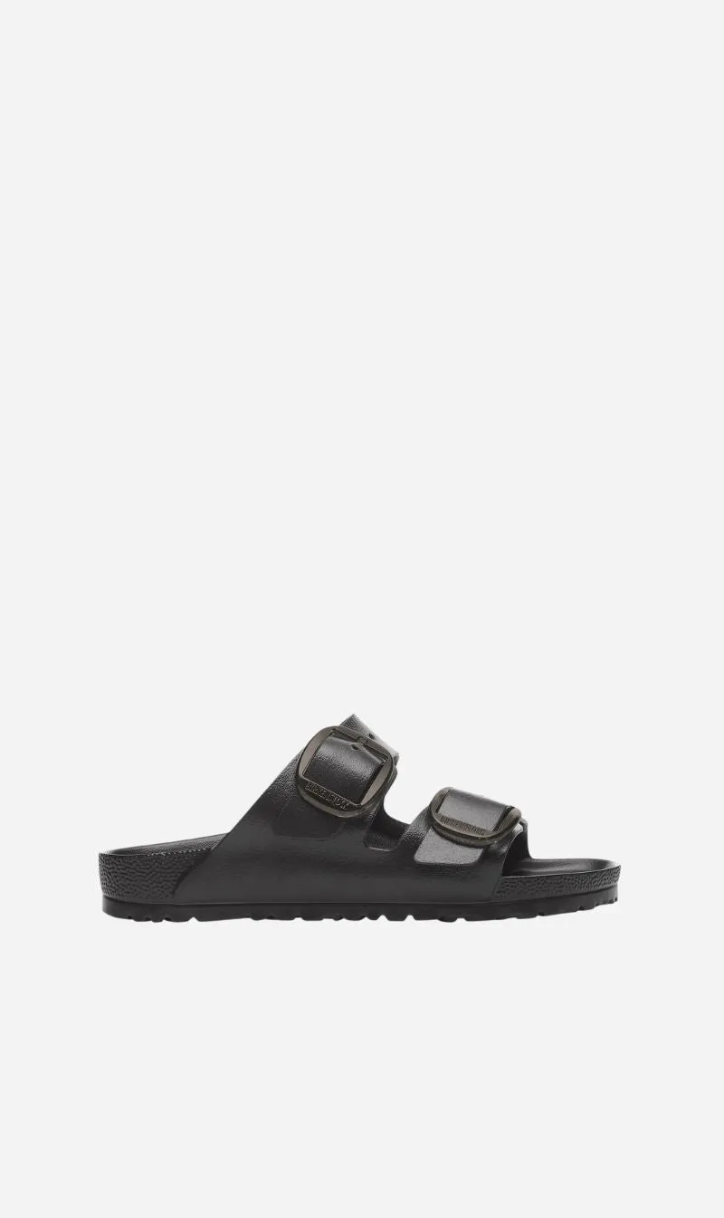 Birkenstock | Arizona Big Buckle EVA Narrow - Black sold by Sisters & Co
