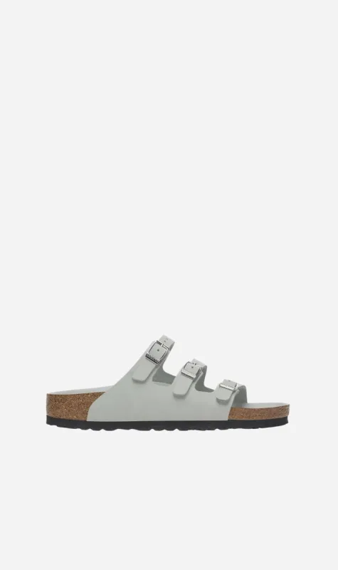 Birkenstock | Florida Nubuck Reg - Pure Sage sold by Sister & Co