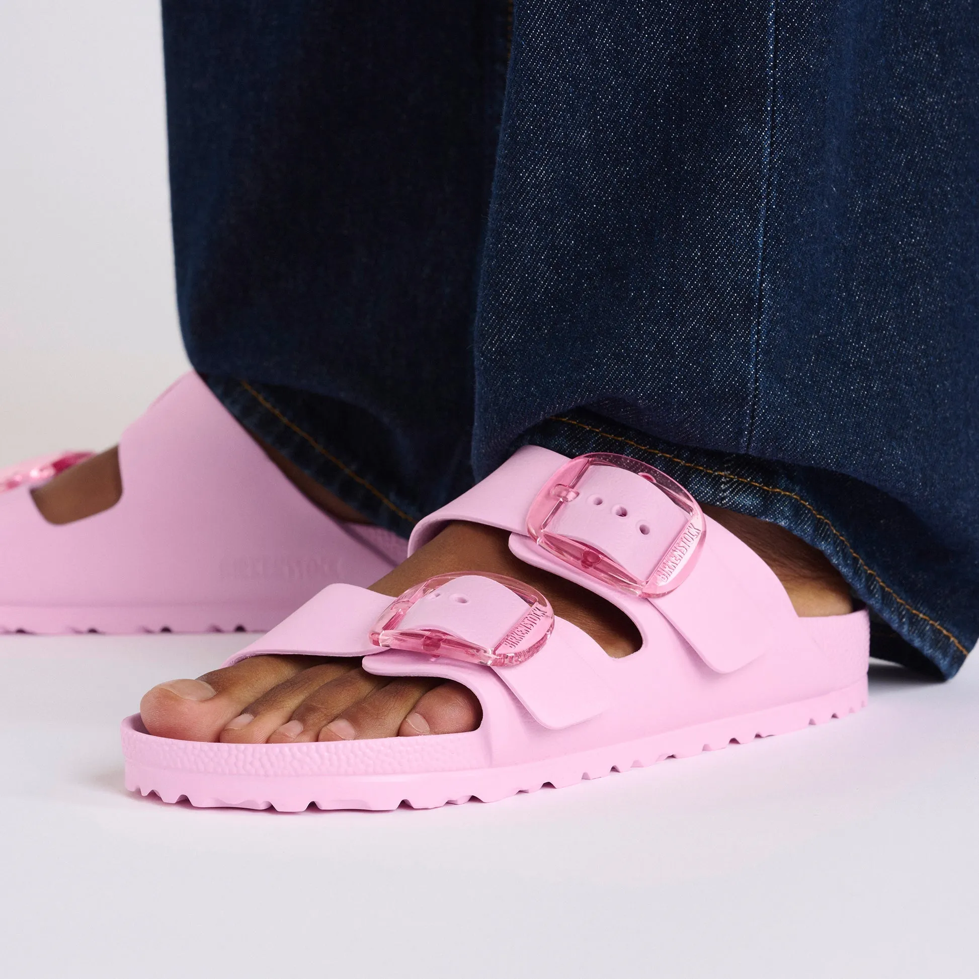Birkenstock | Arizona Big Buckle EVA Narrow - Fondant Pink sold by Sisters & Co product image thumbnail 4